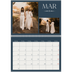 Fotokalender A4 dobbel (30 x 40 cm) — Skifer & seriffer [Mars]