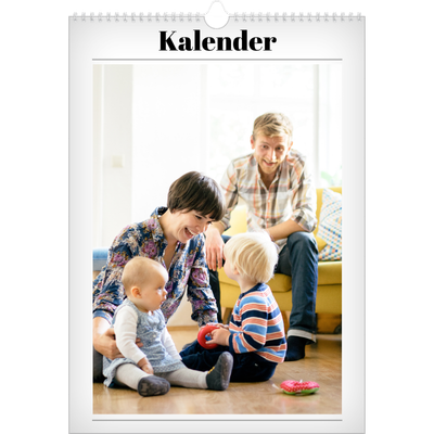 A3 Månedskalender — Avisstil [kalender-forside]