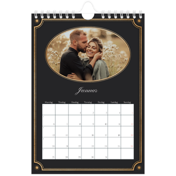 Fotokalender A5 — Vintage klassisk