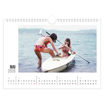 Fotokalender A4 — Forkortet tekst [kalender-forside]