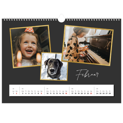 Fotokalender A3 — Gode minner [Februar]