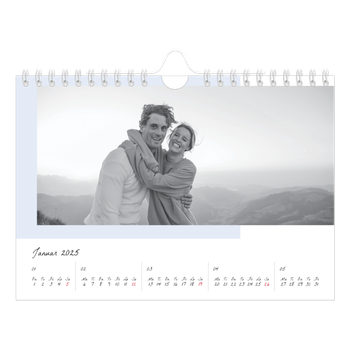 Fotokalender A5 — Fargerike rammer