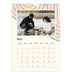 Fotokalender A4 (20 x 30 cm) — Retro striper [kalender-forside]