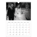 Fotokalender A4 (20 x 30 cm) — Elegant skrift [Januar]