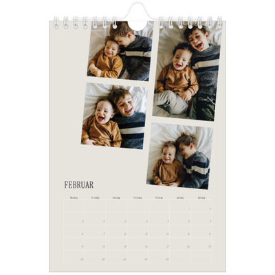 Fotokalender A5 — Bilder i bevegelse [Februar]