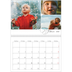 Fotokalender A4 dobbel (30 x 40 cm) — Øyeblikksbilder og skrift [Februar]