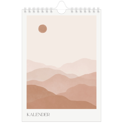 Fotokalender A5 — Velvære-sitater [kalender-forside]