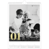 Fotokalender A4 (20 x 30 cm) — Glitter tall [Januar]