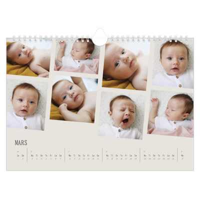 Fotokalender A4 — Bilder i bevegelse [Mars]