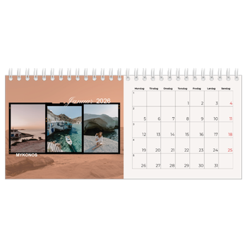 Bordkalender med foto — Eventyrlyst