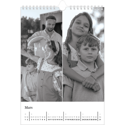 Fotokalender A4 (20 x 30 cm) — Bilder i fokus [Mars]