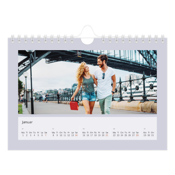 Fotokalender A5 — Stilrene farger