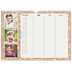 Familiekalender A3 Liggande — Rustikk planlegger - Familie på 3 [Februar]