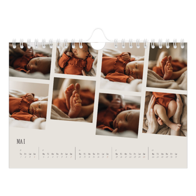 Fotokalender A5 — Bilder i bevegelse [kalender-forside]