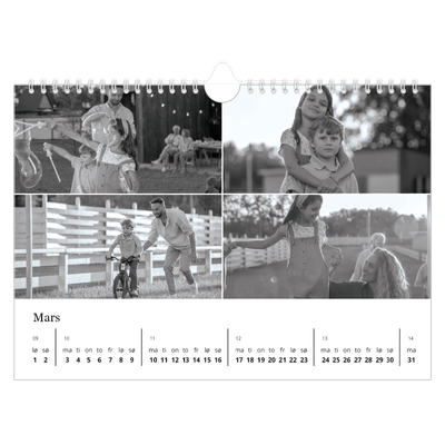 Fotokalender A4 — Bilder i fokus [Mars]