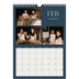 Fotokalender A4 (20 x 30 cm) — Skifer & seriffer [Februar]