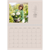 Fotokalender A4 dobbel (30 x 40 cm) — Enkel botanisk [Mars]