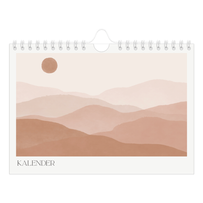 Fotokalender A5 — Velvære-sitater [kalender-forside]