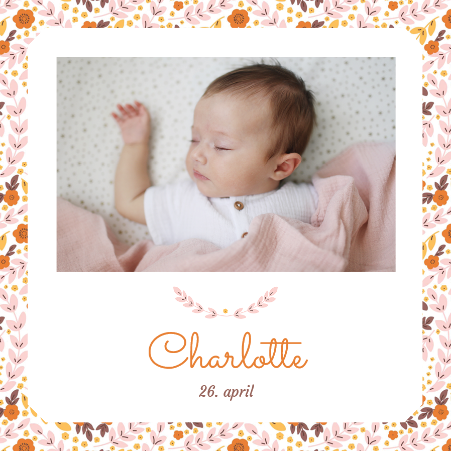 Invitasjoner — Høstlig ramme