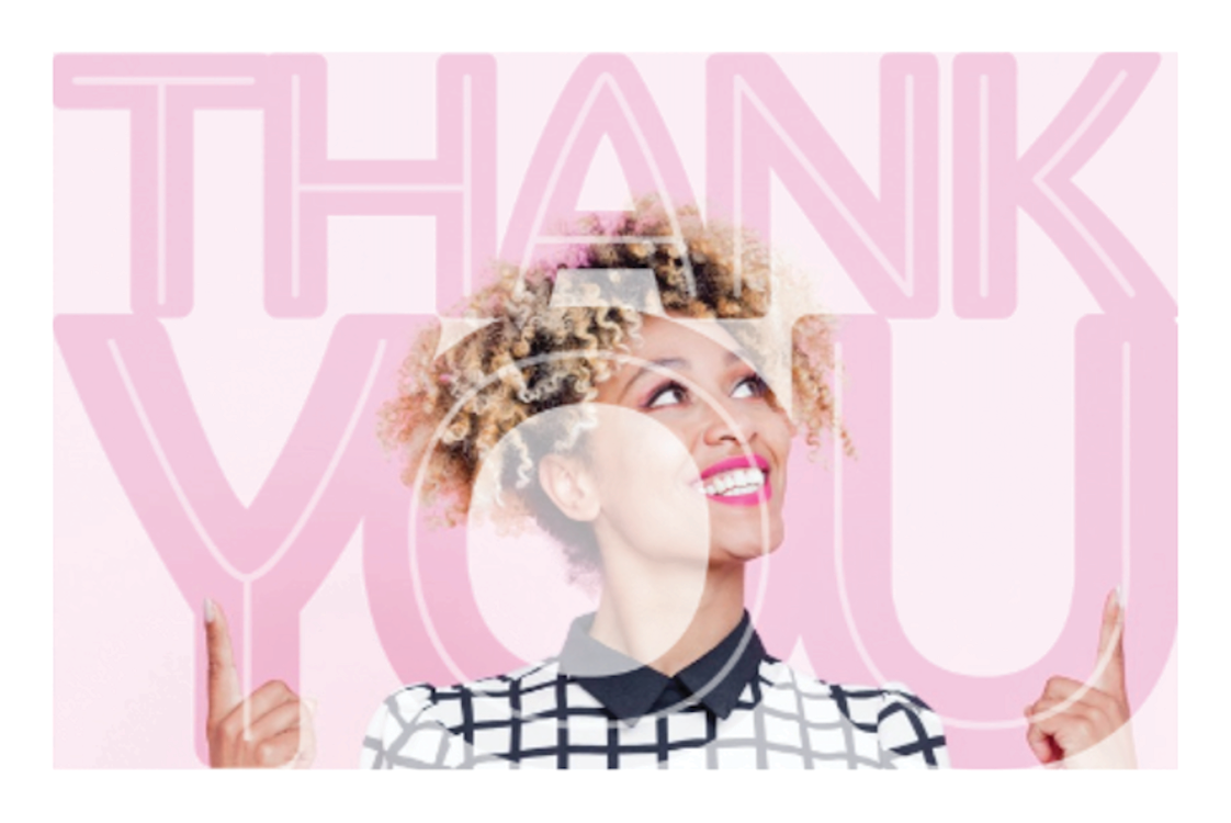 Takkekort — Stor takk