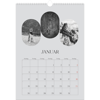 Fotokalender A3 — Den åpne veien