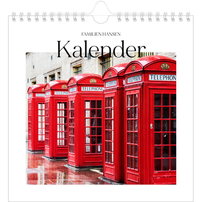 Månedskalender kvadratisk — Min reiseskildring [kalender-forside]