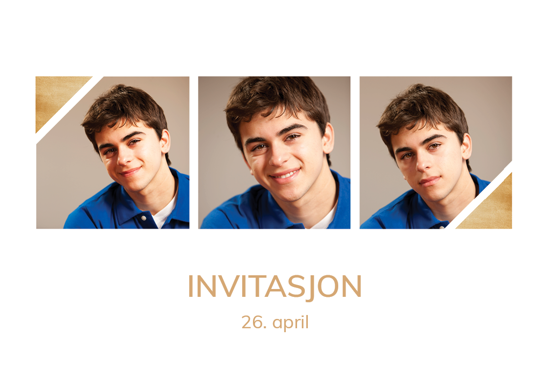 Invitasjoner — Minimal mosaikk