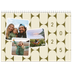 Fotokalender A4 dobbel (30 x 40 cm) — Retro mønstre [kalender-forside]