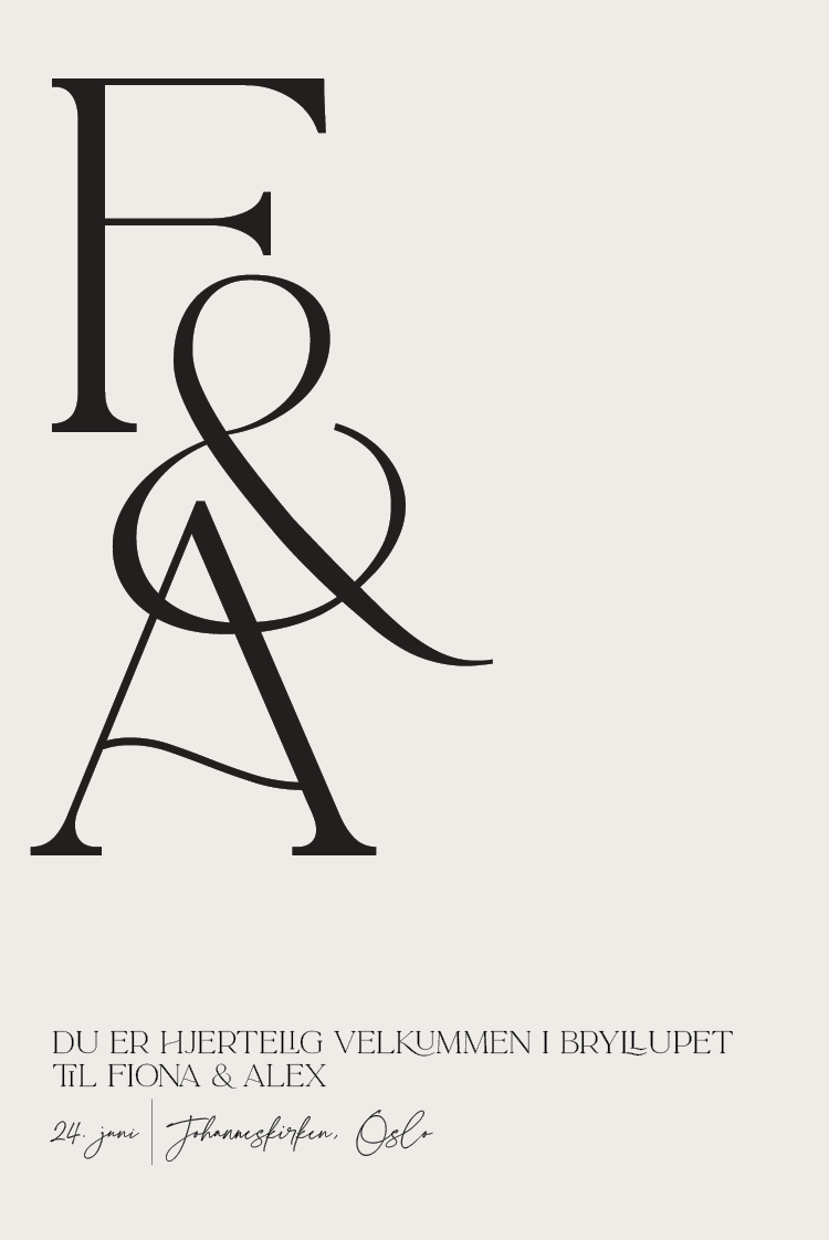 Invitasjoner — Moderne romantikk