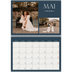 Fotokalender A4 dobbel (30 x 40 cm) — Skifer & seriffer [Mai]