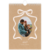 Fotokalender A5 — Ramme med sløyfe [kalender-forside]