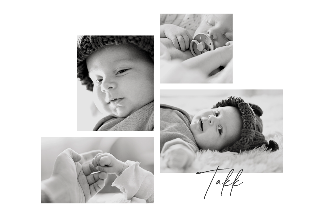 Takkekort — Litt eleganse