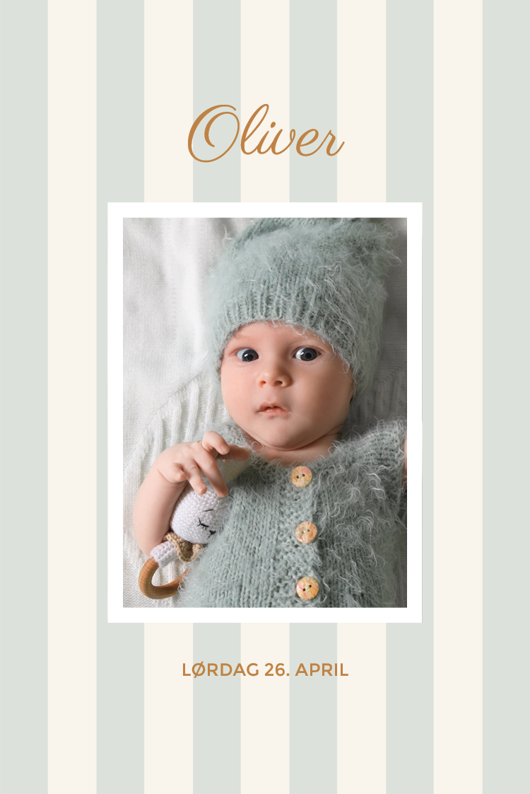 Invitasjoner — Skrift og striper