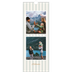 Fotokalender smal  — Skrift og striper [kalender-forside]