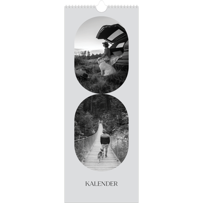 Fotokalender smal  — Den åpne veien [kalender-forside]