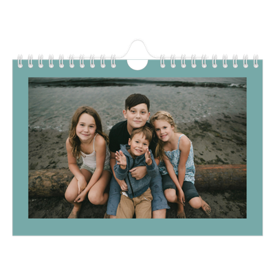 Fotokalender A5 — Kalender i jordtoner [kalender-forside]