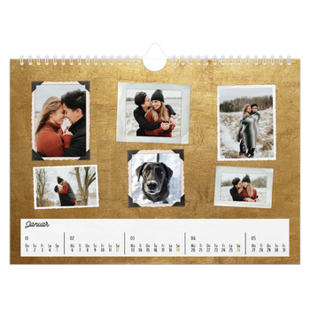 Fotokalender A4 — Vintage