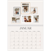 Fotokalender A4 dobbel (30 x 40 cm) — Bildevegg [Januar]