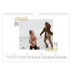 Fotokalender A4 — Dublett tekst [Januar]