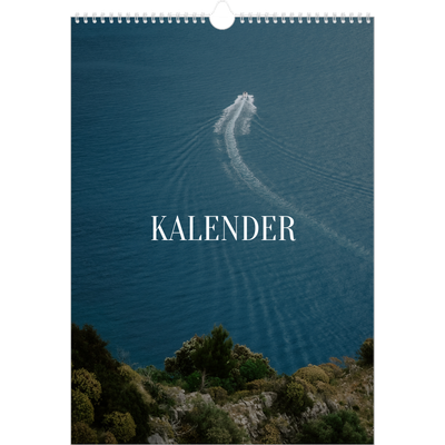 A3 Månedskalender — Endeløs flukt [kalender-forside]