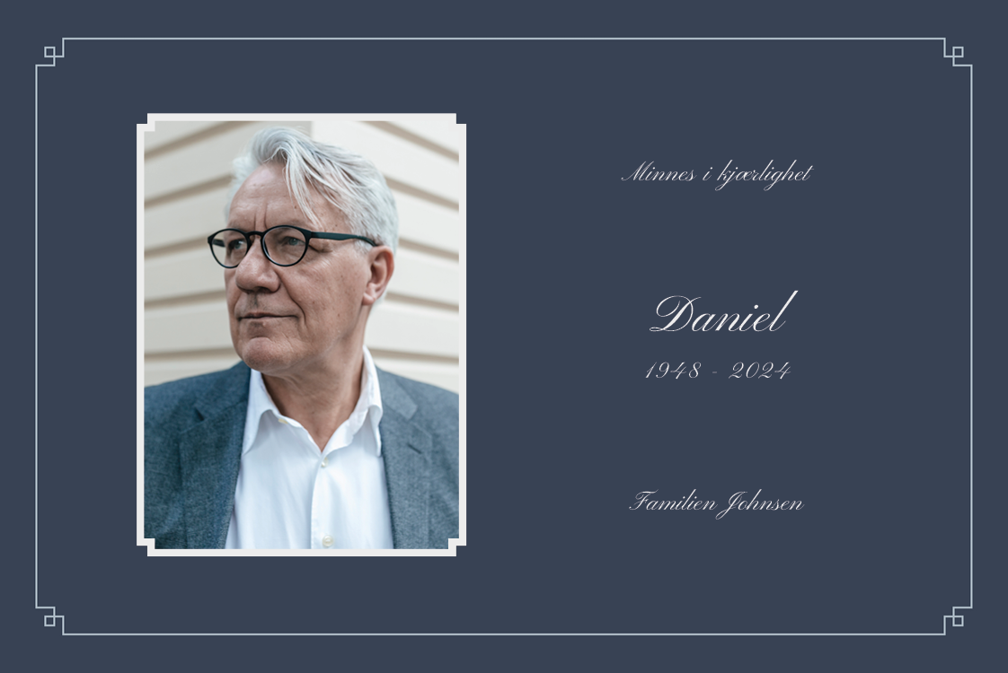 Takkekort — Til Minne