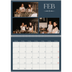 Fotokalender A4 dobbel (30 x 40 cm) — Skifer & seriffer [Februar]