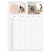 A3 Familieplanleggere — Naturlig planlegger - Familie på 4 [kalender-forside]